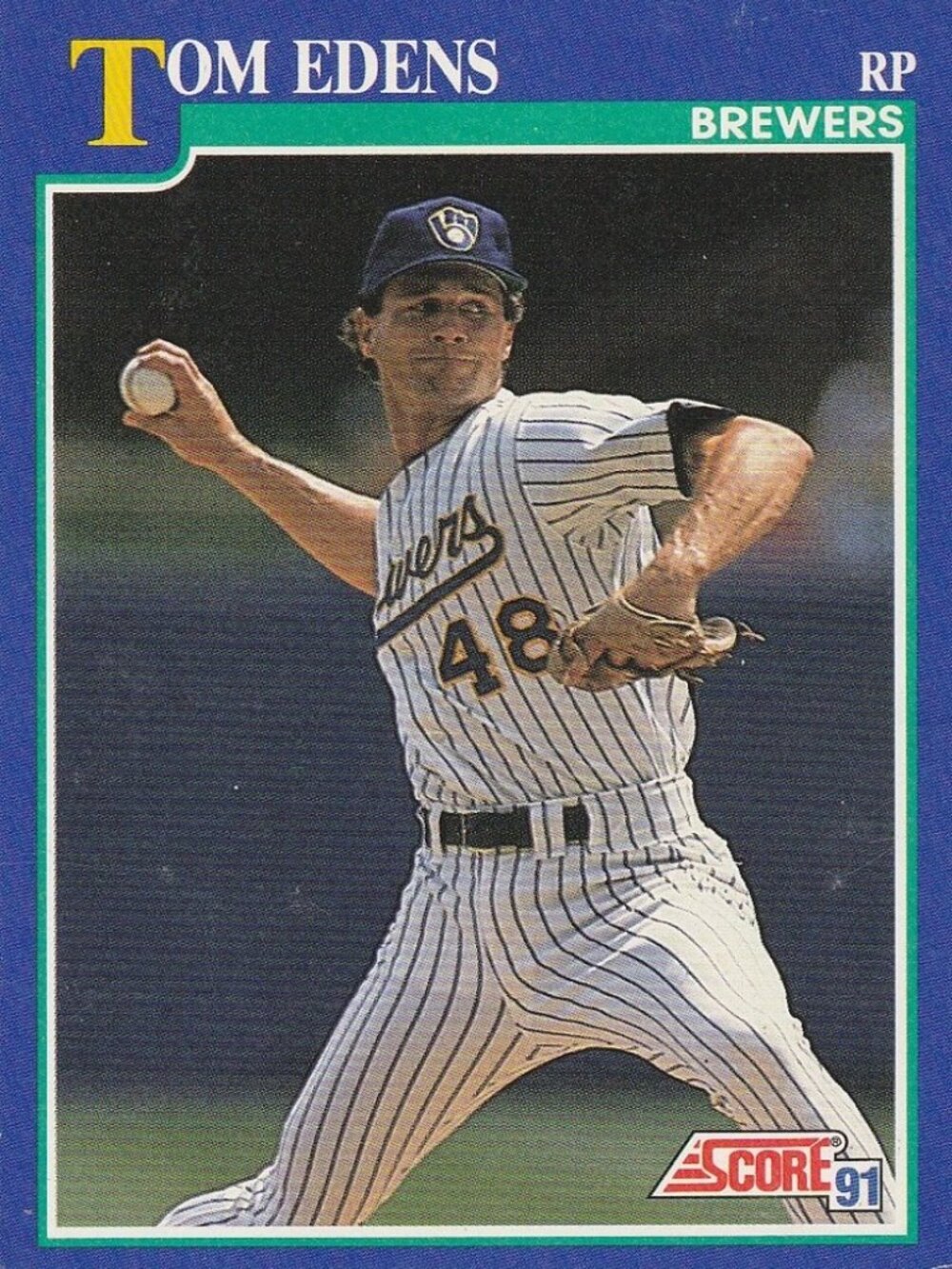Tom Edens Baseball Card Collection - Picture 3 of 3